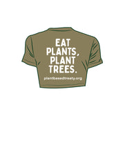 Load image into Gallery viewer, NEW Plant Based Treaty Crop Tee
