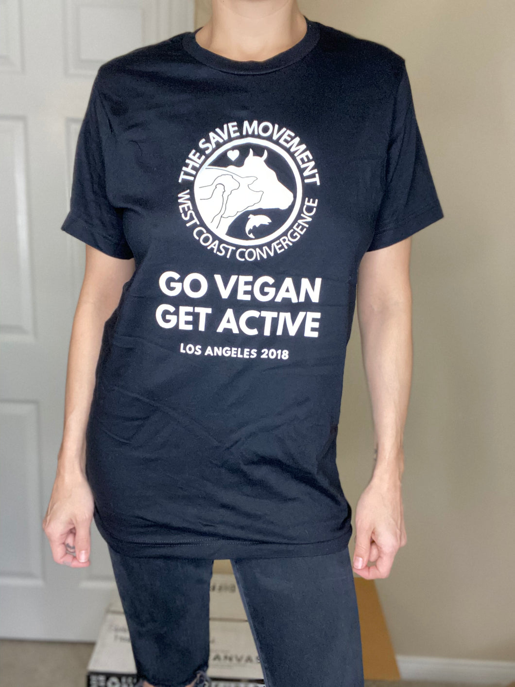 Go Vegan Get Active Tee (Limited Stock)